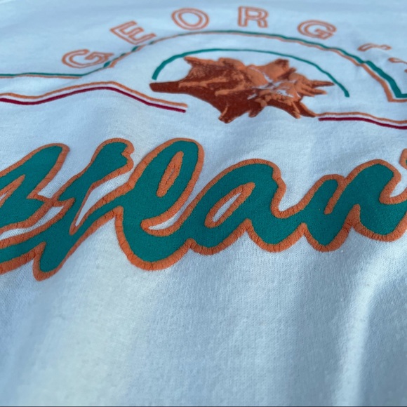 Vintage Atlanta Crewneck Puff Print - Picture 3 of 4